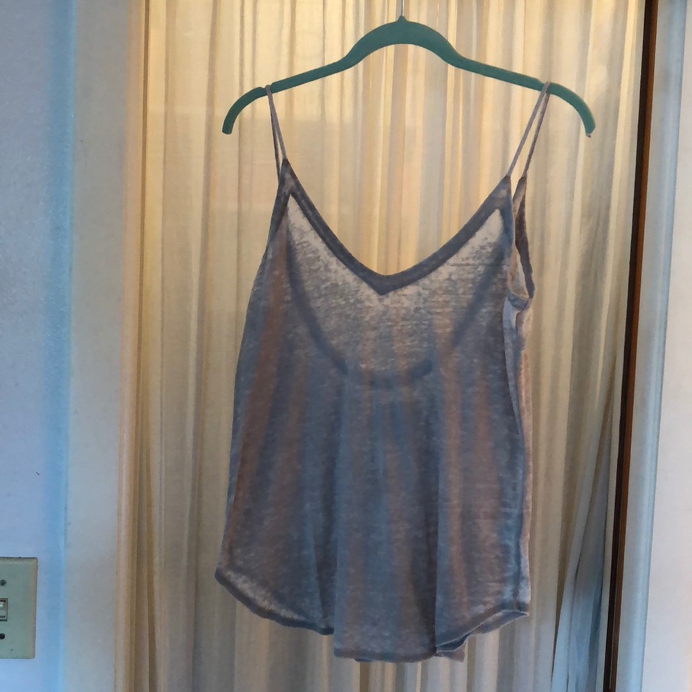 CHASER super soft gray tank top